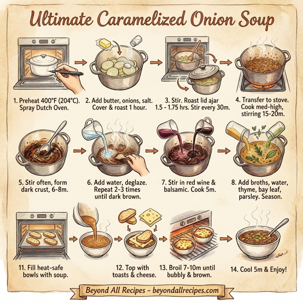 Ultimate Caramelized Onion Soup instructions