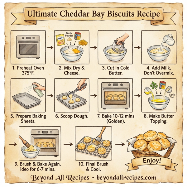 Ultimate Cheddar Bay Biscuits instructions