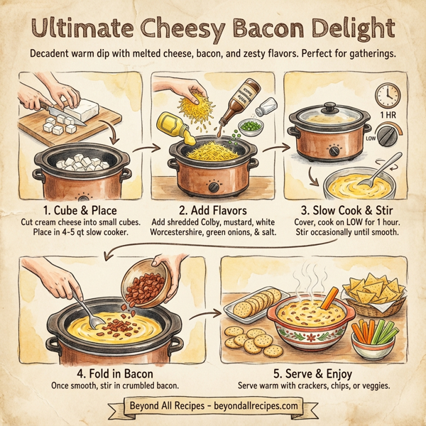 Ultimate Cheesy Bacon Delight instructions