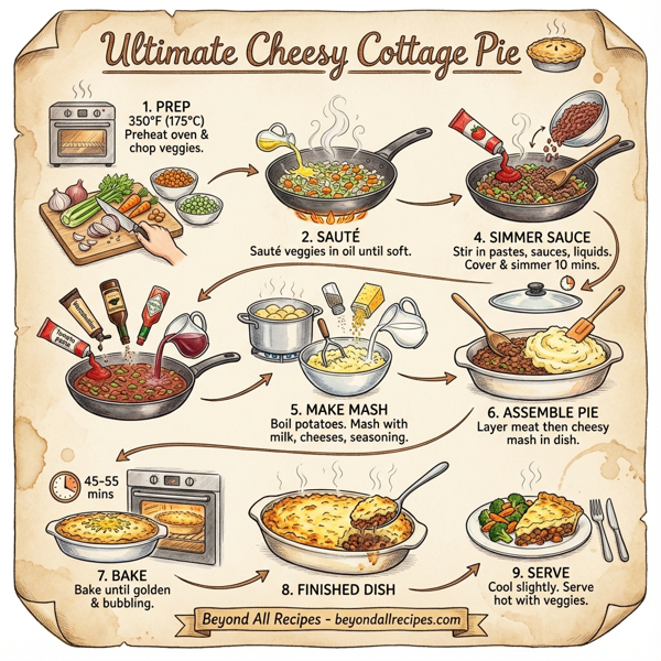 Ultimate Cheesy Cottage Pie instructions