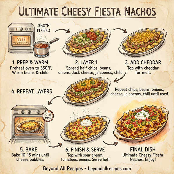 Ultimate Cheesy Fiesta Nachos instructions
