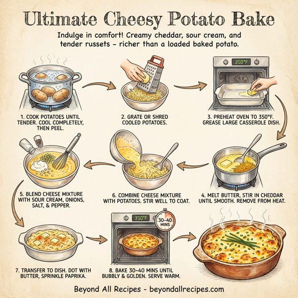 Ultimate Cheesy Potato Bake instructions