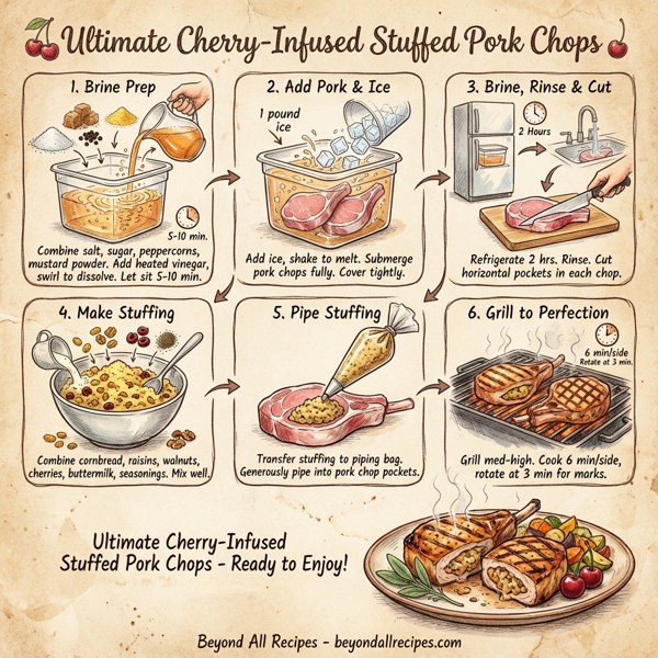 Ultimate Cherry-Infused Stuffed Pork Chops instructions