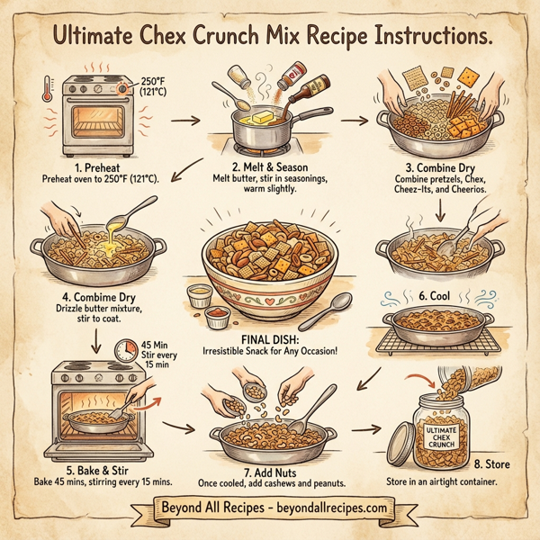 Ultimate Chex Crunch Mix instructions