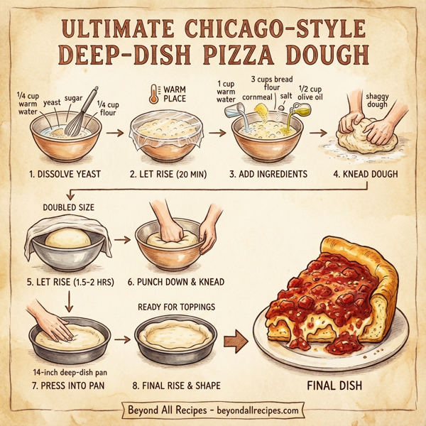 Ultimate Chicago-Style Deep-Dish Pizza Dough instructions