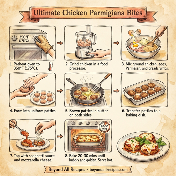 Ultimate Chicken Parmigiana Bites instructions