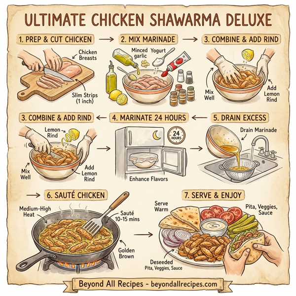 Ultimate Chicken Shawarma Deluxe instructions