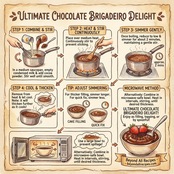 Ultimate Chocolate Brigadeiro Delight instructions