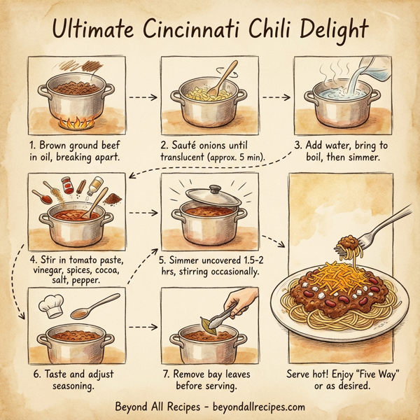 Ultimate Cincinnati Chili Delight instructions