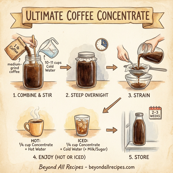 Ultimate Coffee Concentrate instructions