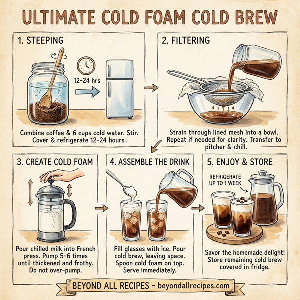 Ultimate Cold Foam Cold Brew instructions