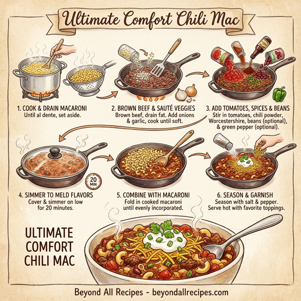 Ultimate Comfort Chili Mac instructions