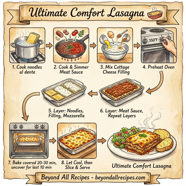 Ultimate Comfort Lasagna instructions