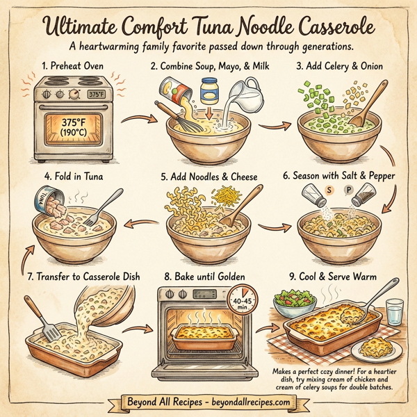 Ultimate Comfort Tuna Noodle Casserole instructions