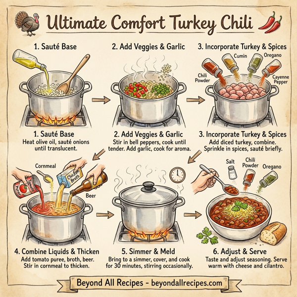 Ultimate Comfort Turkey Chili instructions
