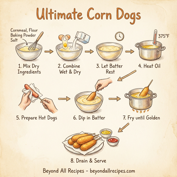 Ultimate Corn Dogs instructions