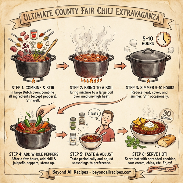 Ultimate County Fair Chili Extravaganza instructions