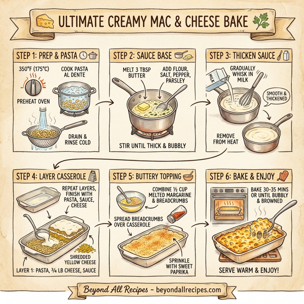 Ultimate Creamy Mac & Cheese Bake instructions