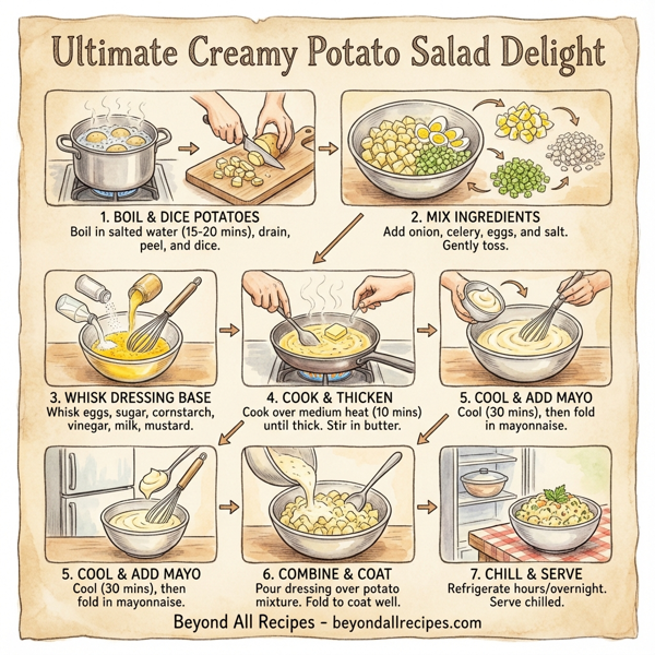 Ultimate Creamy Potato Salad Delight instructions