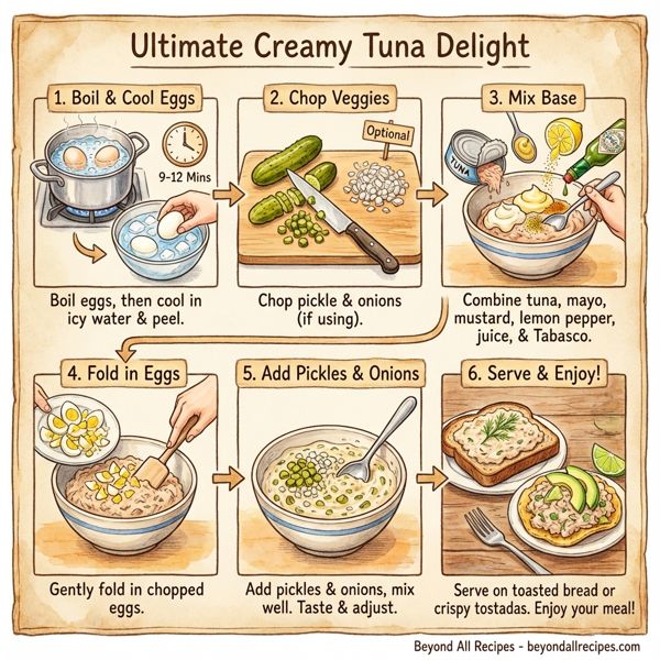 Ultimate Creamy Tuna Delight instructions