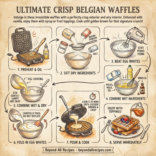 Ultimate Crisp Belgian Waffles instructions