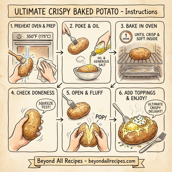 Ultimate Crispy Baked Potato instructions