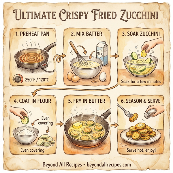 Ultimate Crispy Fried Zucchini instructions