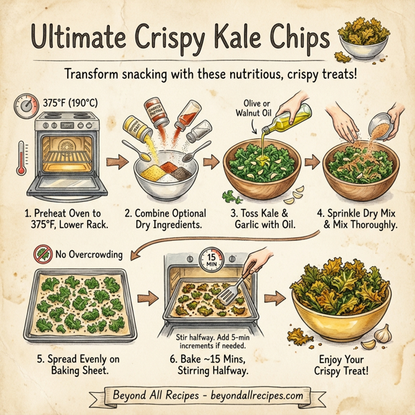 Ultimate Crispy Kale Chips instructions