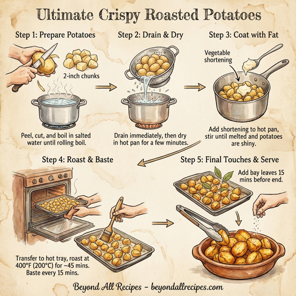 Ultimate Crispy Roasted Potatoes instructions