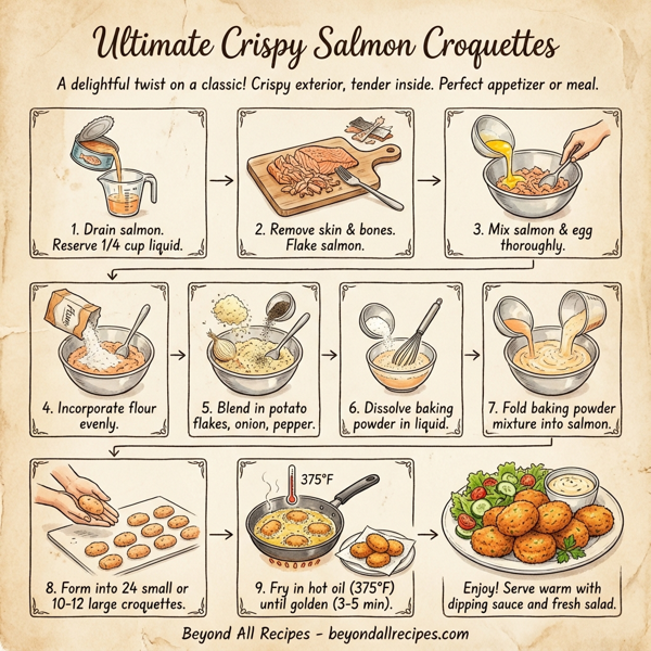 Ultimate Crispy Salmon Croquettes instructions