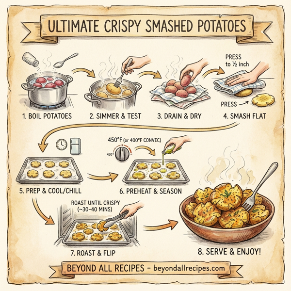 Ultimate Crispy Smashed Potatoes instructions