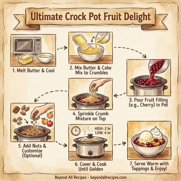 Ultimate Crock Pot Fruit Delight instructions