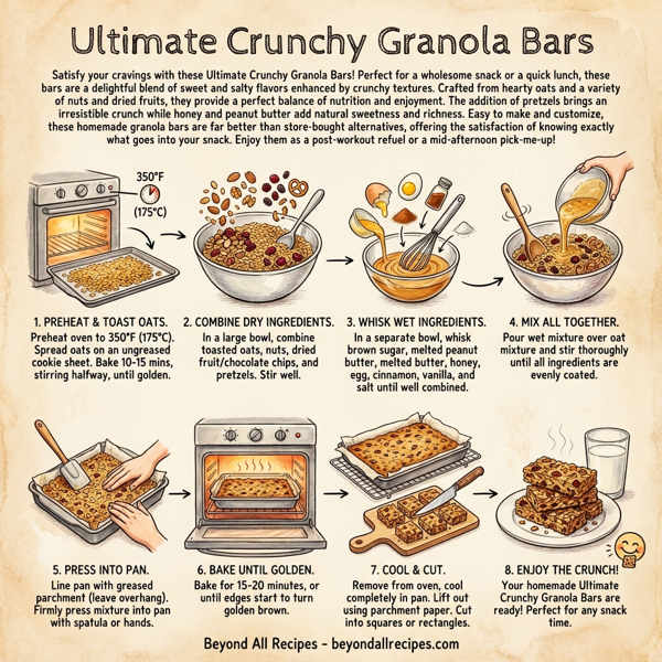 Ultimate Crunchy Granola Bars instructions