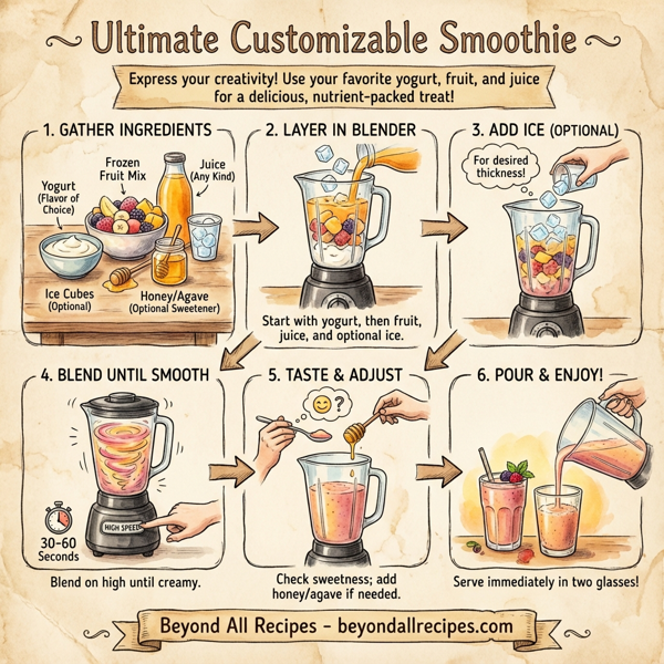 Ultimate Customizable Smoothie instructions