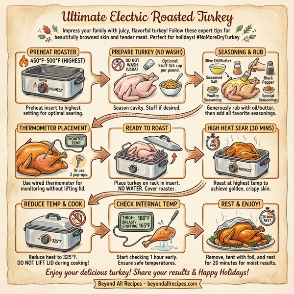 Ultimate Electric Roasted Turkey instructions