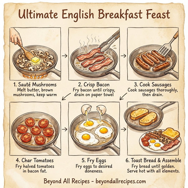 Ultimate English Breakfast Feast instructions
