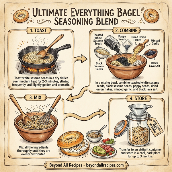 Ultimate Everything Bagel Seasoning Blend instructions