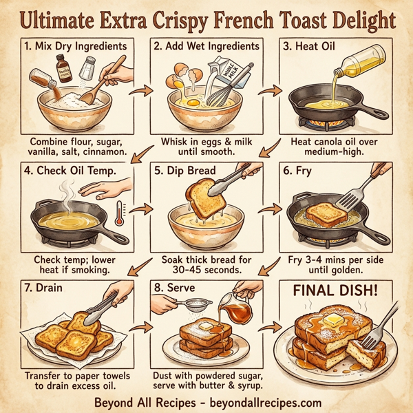 Ultimate Extra Crispy French Toast Delight instructions