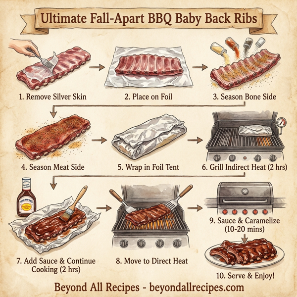 Ultimate Fall-Apart BBQ Baby Back Ribs instructions
