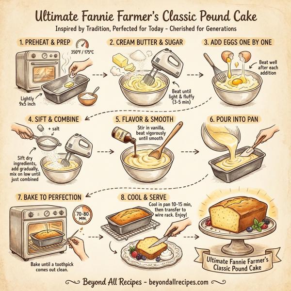 Ultimate Fannie Farmer's Classic Pound Cake instructions