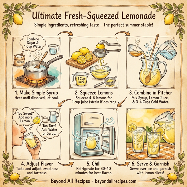 Ultimate Fresh-Squeezed Lemonade instructions