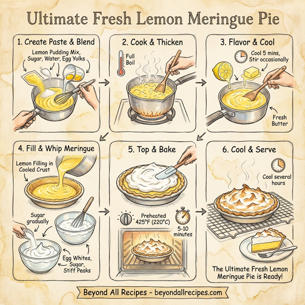 Ultimate Fresh Lemon Meringue Pie instructions