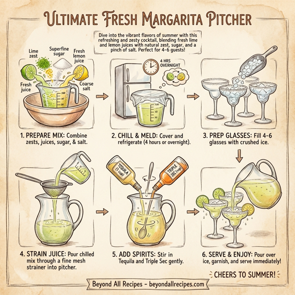 Ultimate Fresh Margarita Pitcher instructions