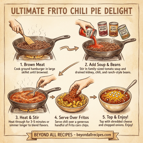 Ultimate Frito Chili Pie Delight instructions