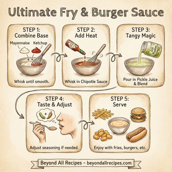Ultimate Fry & Burger Sauce instructions
