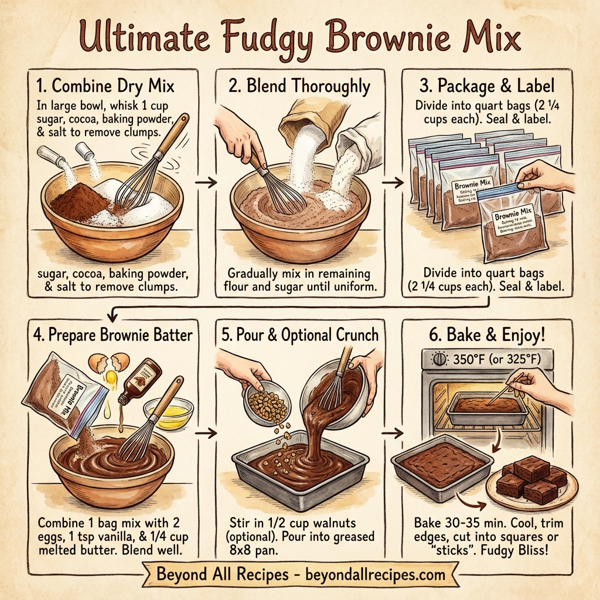 Ultimate Fudgy Brownie Mix instructions