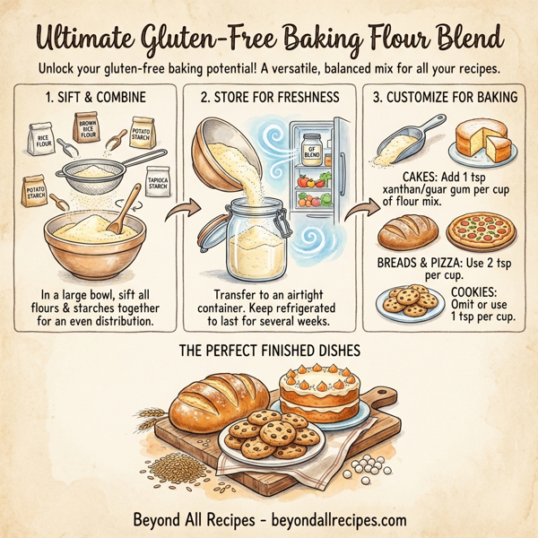 Ultimate Gluten-Free Baking Flour Blend instructions