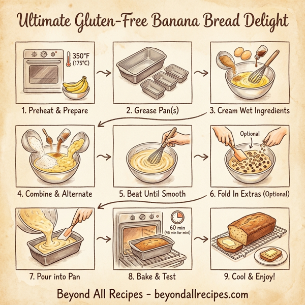 Ultimate Gluten-Free Banana Bread Delight instructions