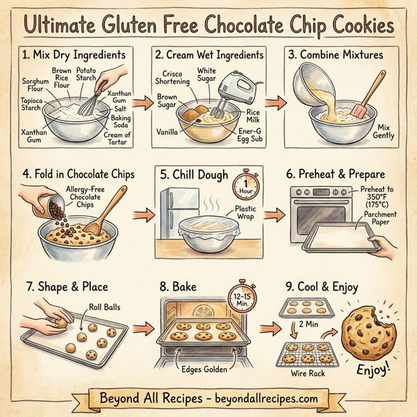 Ultimate Gluten Free Chocolate Chip Cookies instructions