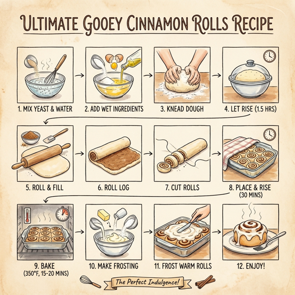 Ultimate Gooey Cinnamon Rolls instructions